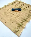 Kalamkari Linen Printed Saree Collections
